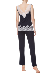 Пижама (топ, брюки) Suavite pajamas-long-set-slp43-19-blu-safina-w