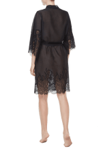Короткий халат Suavite short-robe-ex400-bl-vanessa