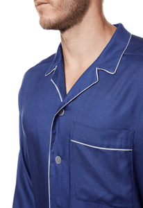 Пижама (рубашка, брюки) Suavite pajamas-men395-blu-1-4-11