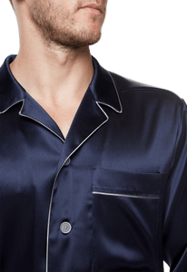 Пижама (рубашка, брюки) Suavite pajamas-men397-blu-1-3-11