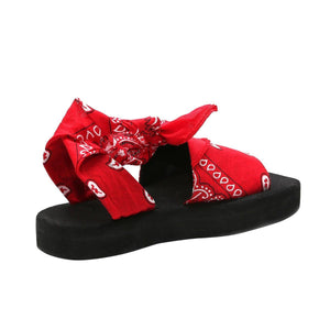 SANDALS BANDANA M RED