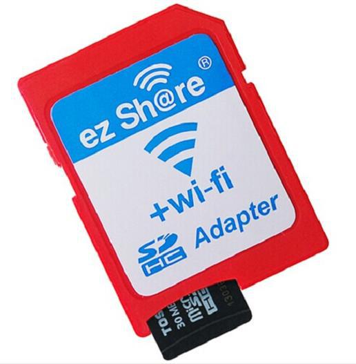 ez Share 8GB 16GB 32 GB Or Adapter WiFi SDHC card Class10 SD card Wireless camera