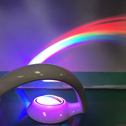 Home 3D night projector on the walls a light rainbow, a lamp for a children's room