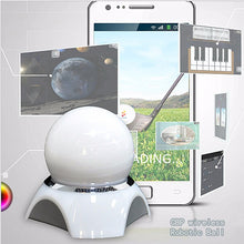 Smart LED ball, remotely controlled by a smartphone or tablet