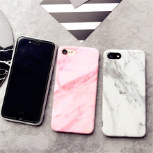 Cover for iPhone 6, 6 Plus, 6S, 6S Plus, 7, 7 Plus,8, 8Plus, X, with a picture of marble