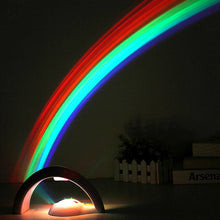 Home 3D night projector on the walls a light rainbow, a lamp for a children's room