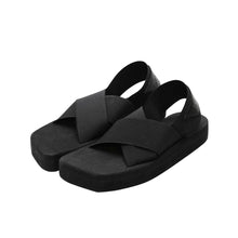 SANDALS RUBBER M BL