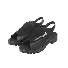 САНДАЛИИ ZIP W BL