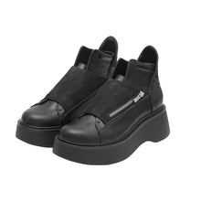 БОТИНКИ ZIP PORA W BL